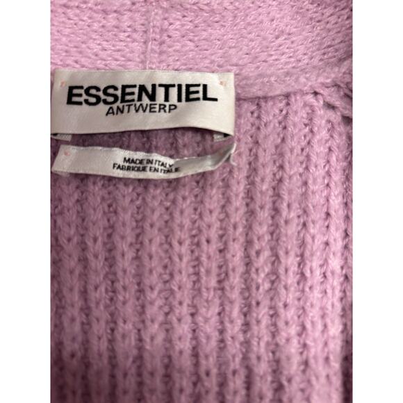 Essential Antwerp Lilac Shaker Sweater Small - Picture 2 of 11